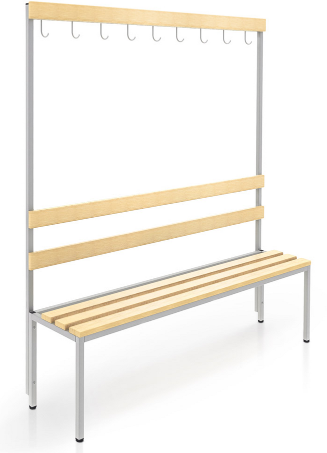 Sitzbank freistehend  -   in 2 Breiten - 1000mm  oder 1500 mm - erhältlich