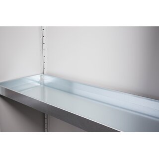 Wannenboden für 56624x -  50/100 mm - Seitenaufkantung - verzinkt