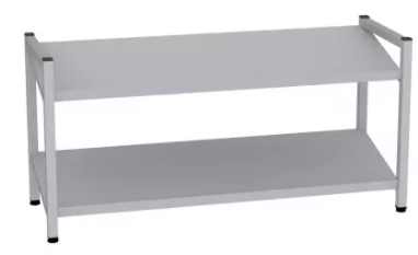 Schuhregal - 2 Böden - 490x1000x350 mm (HxBxT)