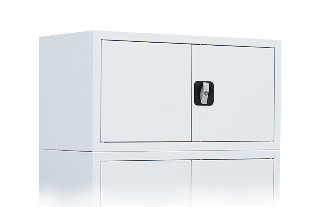 Aufsatzschrank mit Flügeltüren - 1 Fach - 450x925x422 mm (HxBxT)