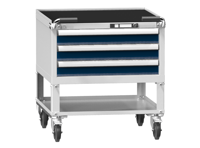 Mobile Container - Rollcontainer  - 3 Schubladen - 810x731x753 mm (HxBxT)