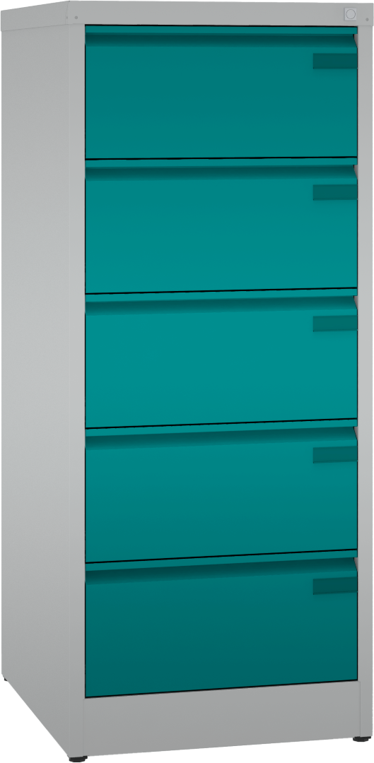 Hängeregister mit 5 Schuladen -A5 1292 x 545 x 633 mm (HxBxT)