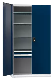 Flügeltürenschrank/ Werkzeugschrank SK1 - 1950x1044x625 mm (HxBxT)