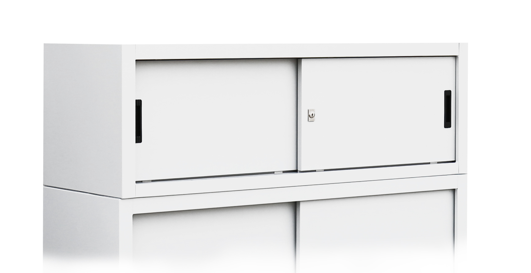 Aufsatzschrank mit Schiebetüren - 450x1200x450 mm  (HxBxT)