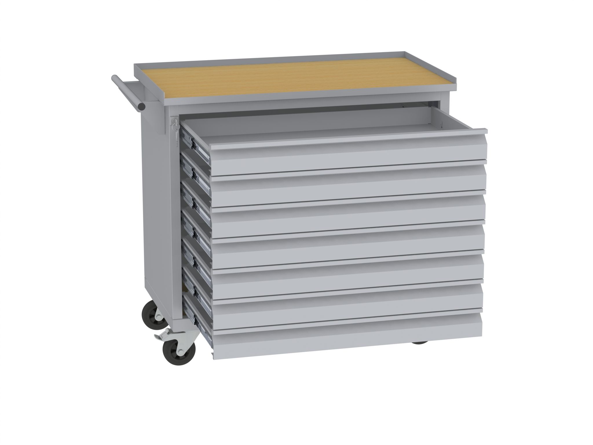 Werkzeugwagen - 7 Schubladen - 860x950x505 mm (HxBxT)