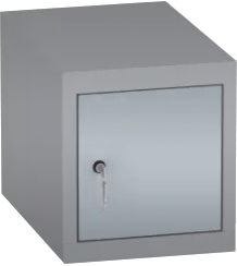 Würfelschränke, Schließfächer