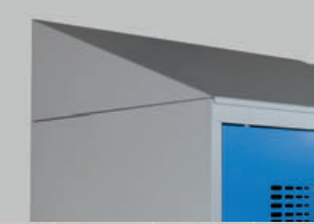 mit Schrägdach 800 mm