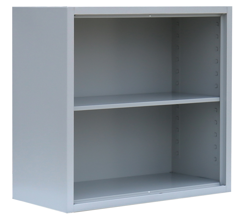 Aktenregal, Büroregal - 750x800x383 mm (HxBxT) - lichtgrau