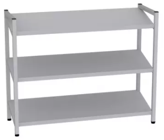 Schuhregal - 3 Böden - 800x1000x350 mm (HxBxT)