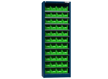 Schrank UK1 - mit Boxen  - ohne Tür - 1950x950x400 mm (HxBxT)