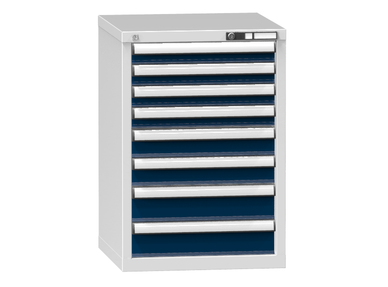 Schubladenschrank - Standcontainer  - 4+2+2 Schublade - 840x578x600 mm (HxBxT)