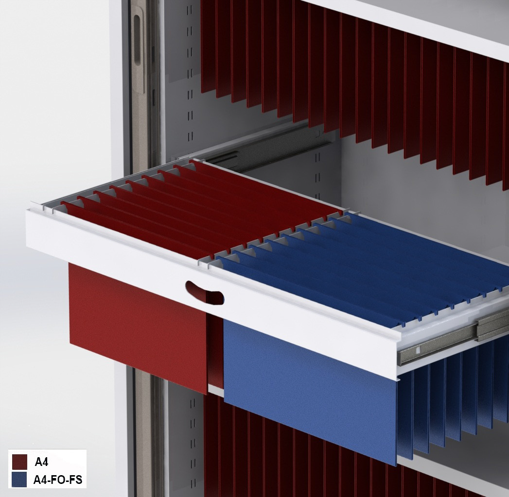 Teleskophängerahmen für Schiebetürenschrank - 1000 mm