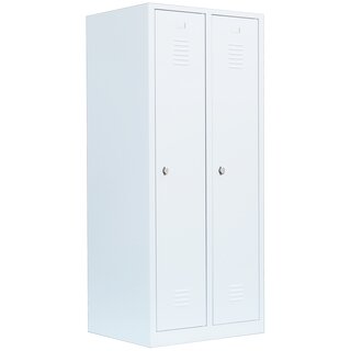 Spind  - 2 Abteile - 1800x800x500 mm (HxBxT)