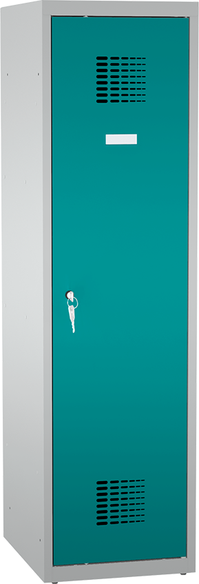 Spind - 1 Abteil -  for young pupils - 1450x400x500 mm (HxBxT)