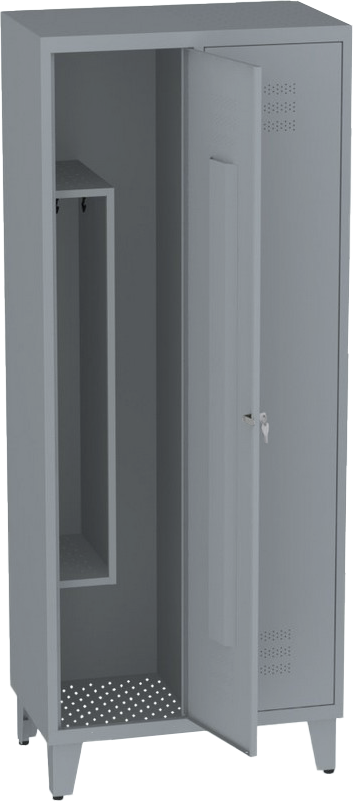 Skischrank - 2 Abteile - mit je 1 Zusatzfach