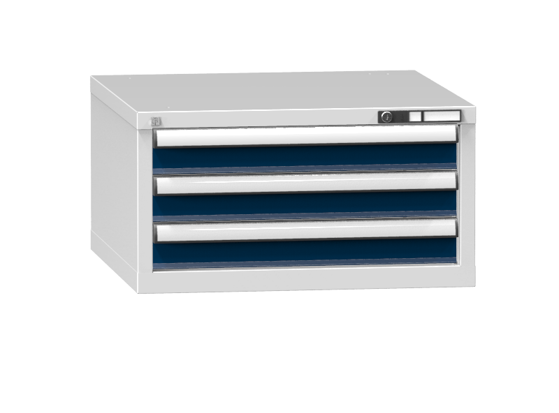 Schubladenschrank - Standcontainer  -3 Schubladen - 390x731x753 mm (HxBxT)