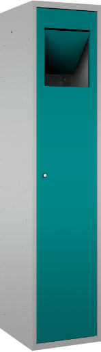 Wäschesammelschrank - 1 Abteil - mit Einwurfklappe