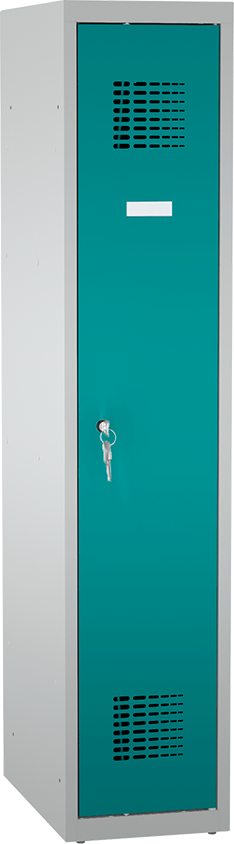 Spind - 1 Abteil -   for young pupils - 1450x300x500 mm (HxBxT)