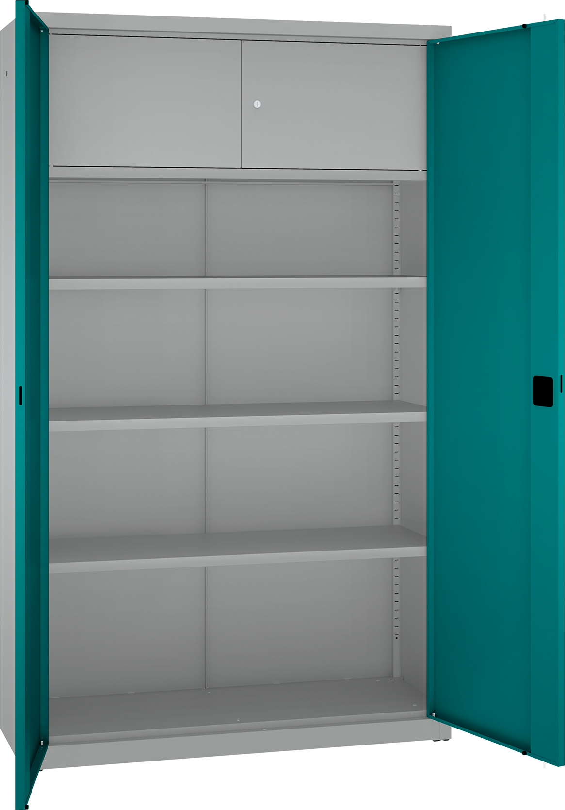 Büroschrank mit Flügeltüren - 3 Einlegeböden