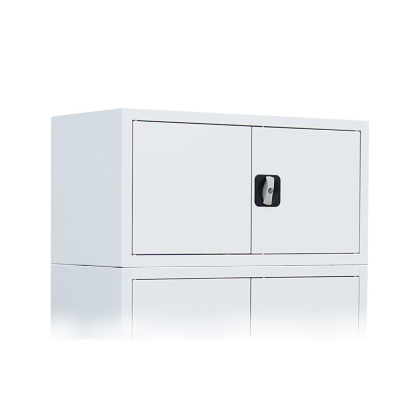 Aufsatzschrank mit Flügeltüren - 1 Fach - 450x800x383 mm (HxBxT)