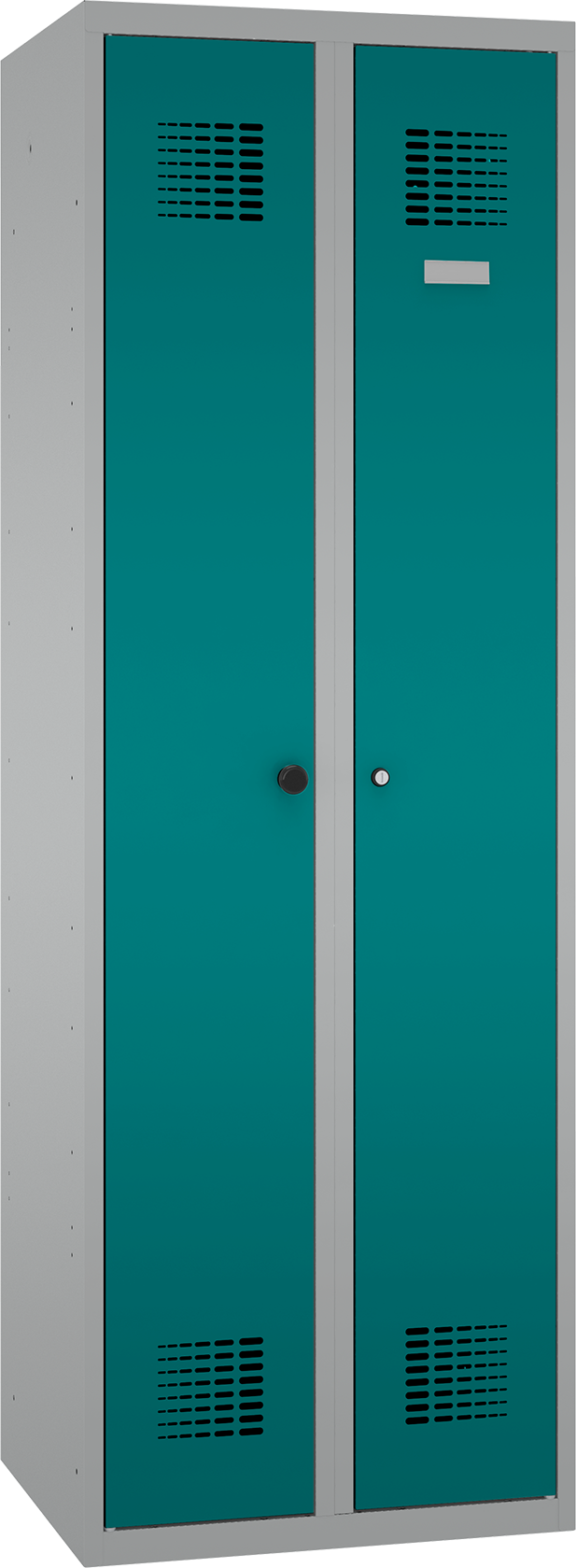 Doppelspind - 2 Abteile - Kleiderstange links/ rechts