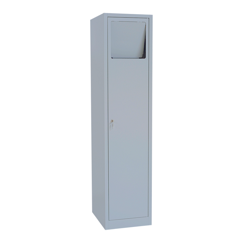 Wäschesammelschrank - 1 Abteil - mit Einwurfklappe - 1800x415x500 mm (HxBxT)