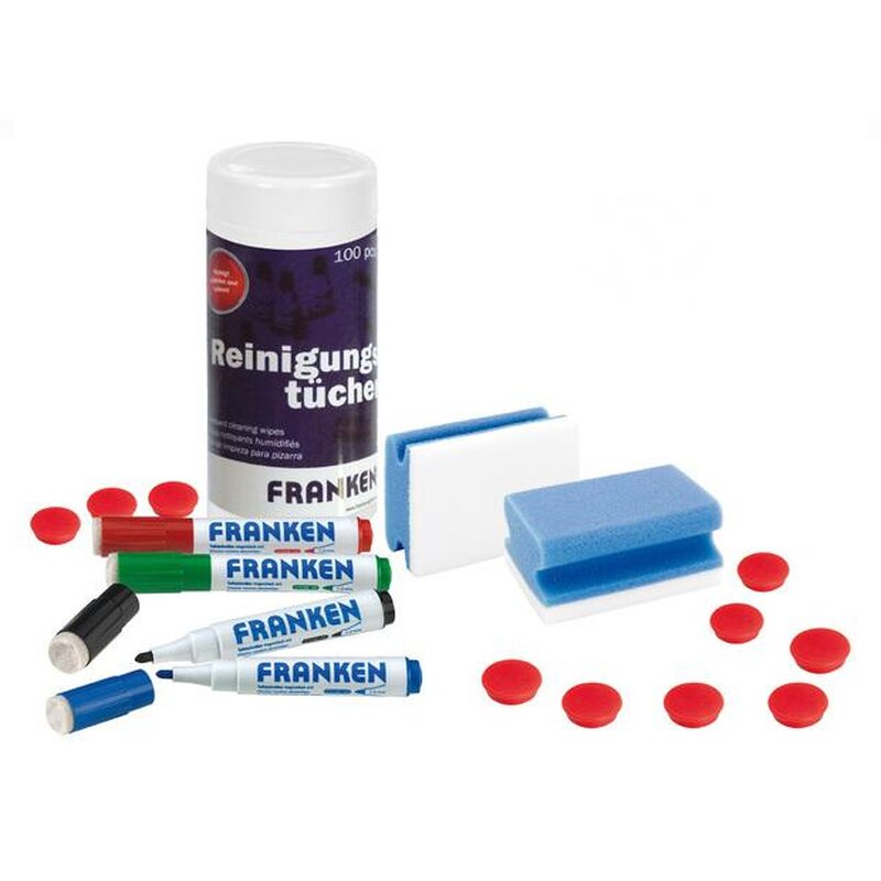 Whiteboard Zubehörset - 17teilig