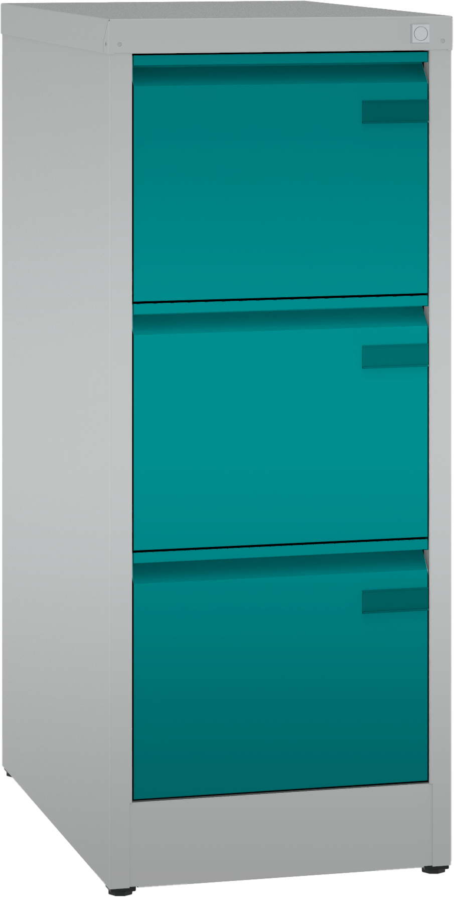 Hängeregister mit 3 Schubladen -A4  1008 x 415 x 633 mm (HxBxT)